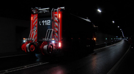 Einsatz&uuml;bung im Tunnel (Quelle: RTF.3)