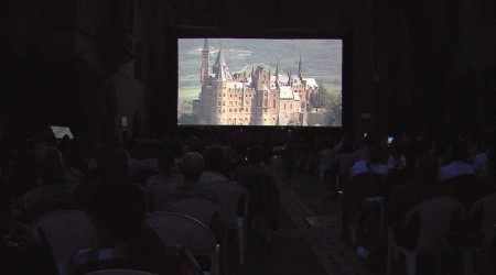 Open Air Kino Burg Hohenzollern (Quelle: RTF.3)
