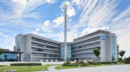 SAP Hauptsitz Au&szlig;enschuss (Quelle: SAP SE / Stephan Daub)