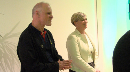 Thomas Poreski und Cindy Holmberg (Quelle: RTF.3)