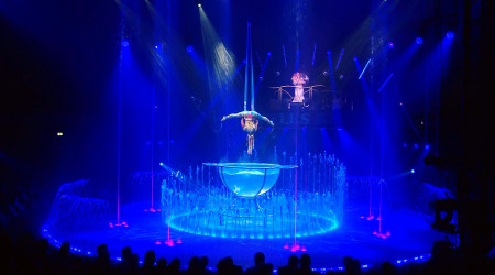 Wassershow bei Zirkus Charles Knie (Quelle: RTF.3)