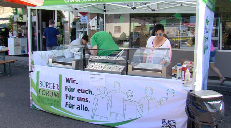 Nachbarschaftsfest beim B&uuml;rgerforum Buchhalde Dettingen (Quelle: RTF.3)