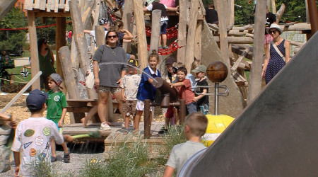 Piratenspielplatz und mehr im umgestalteten Anlagenpark (Quelle: RTF.3)